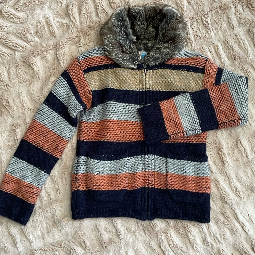 Anthropologie Sparrow Zip Sweater